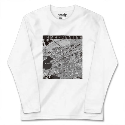 【多摩センター（東京都）】地図柄ロングスリーブTシャツ