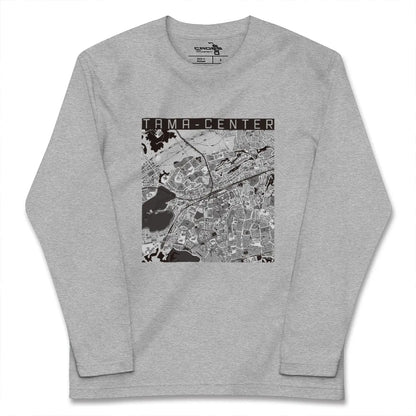【多摩センター（東京都）】地図柄ロングスリーブTシャツ