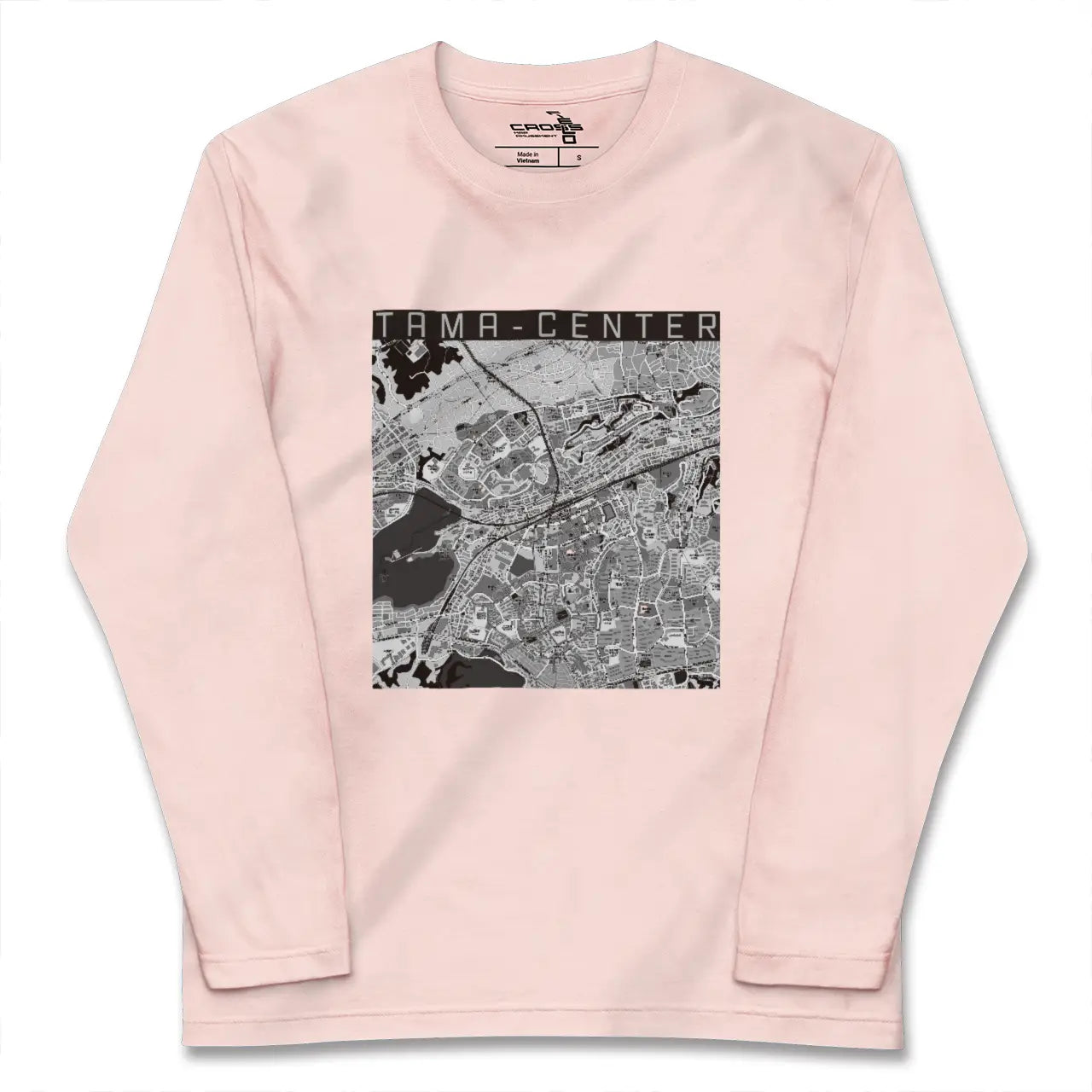 【多摩センター（東京都）】地図柄ロングスリーブTシャツ