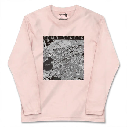 【多摩センター（東京都）】地図柄ロングスリーブTシャツ