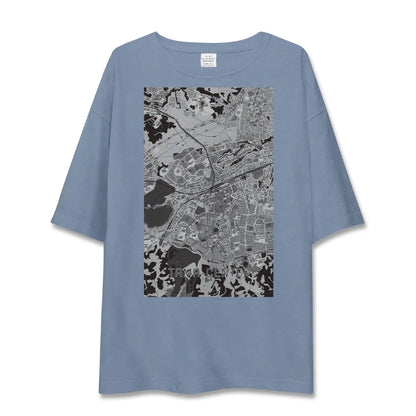 【多摩センター（東京都）】地図柄ビッグシルエットTシャツ