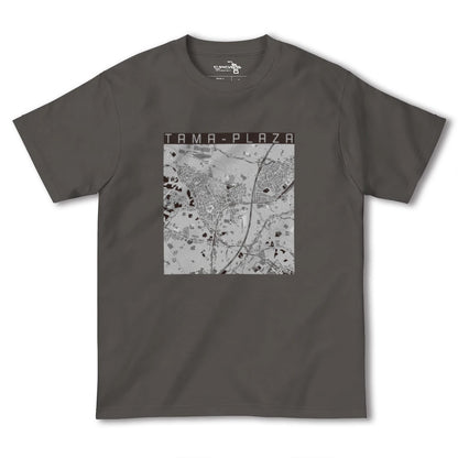 【たまプラーザ（神奈川県）】地図柄ヘビーウェイトTシャツ