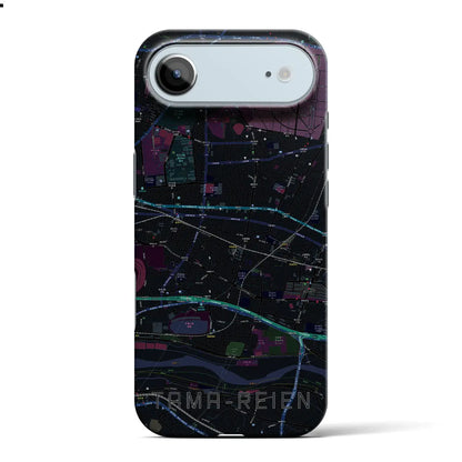 【多磨霊園（東京都）】地図柄iPhoneケース（バックカバータイプ）