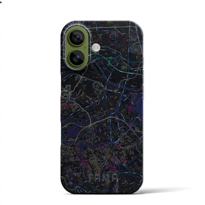 【多摩（東京都）】地図柄iPhoneケース（バックカバータイプ）