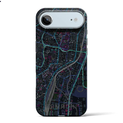 【田町（東京都）】地図柄iPhoneケース（バックカバータイプ）