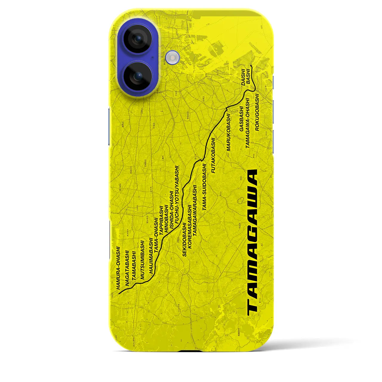 【多摩川（東京都）】サイクリストiPhoneケース（バックカバータイプ）