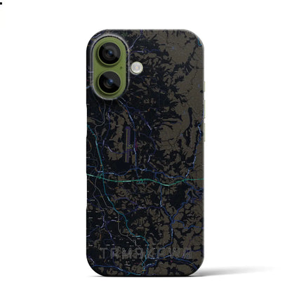 【玉川（福島県）】地図柄iPhoneケース（バックカバータイプ）