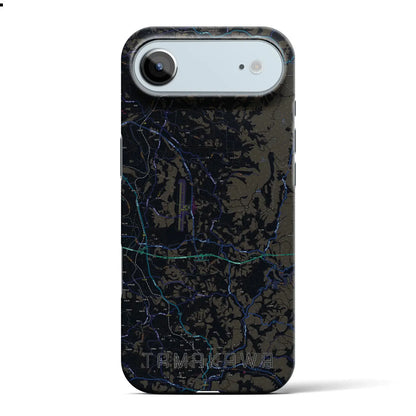 【玉川（福島県）】地図柄iPhoneケース（バックカバータイプ）