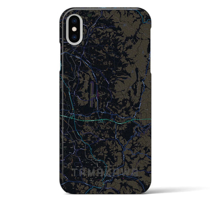 【玉川（福島県）】地図柄iPhoneケース（バックカバータイプ）