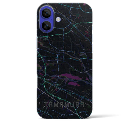 【玉村（群馬県）】地図柄iPhoneケース（バックカバータイプ）