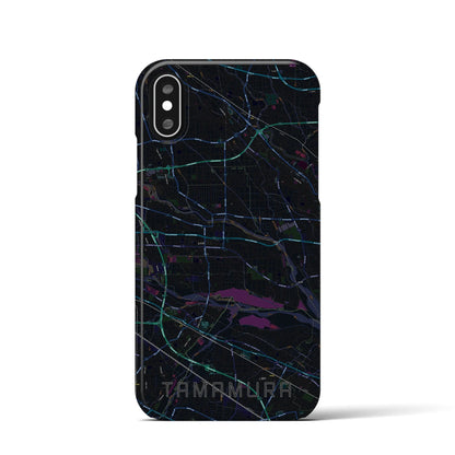 【玉村（群馬県）】地図柄iPhoneケース（バックカバータイプ）