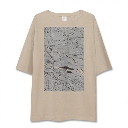【玉村（群馬県）】地図柄ビッグシルエットTシャツ