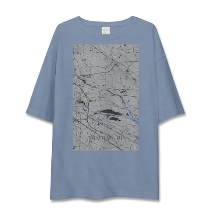 【玉村（群馬県）】地図柄ビッグシルエットTシャツ