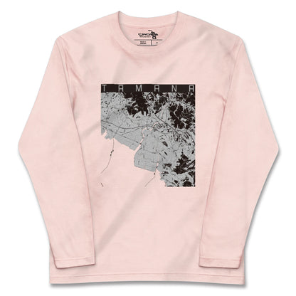【玉名（熊本県）】地図柄ロングスリーブTシャツ
