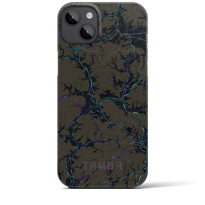 【丹波（兵庫県）】地図柄iPhoneケース（バックカバータイプ）