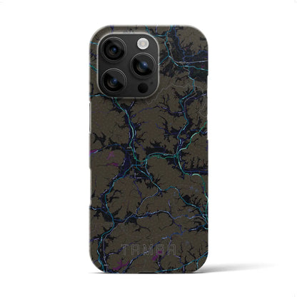 【丹波（兵庫県）】地図柄iPhoneケース（バックカバータイプ）