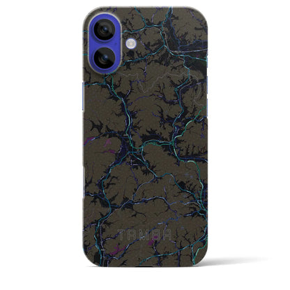 【丹波（兵庫県）】地図柄iPhoneケース（バックカバータイプ）