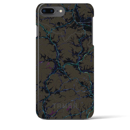 【丹波（兵庫県）】地図柄iPhoneケース（バックカバータイプ）