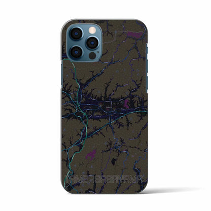 【丹波篠山（兵庫県）】地図柄iPhoneケース（バックカバータイプ）