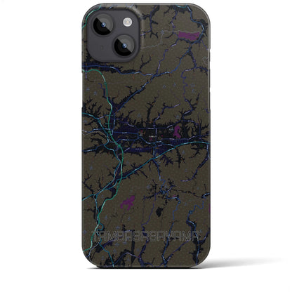 【丹波篠山（兵庫県）】地図柄iPhoneケース（バックカバータイプ）