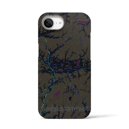 【丹波篠山（兵庫県）】地図柄iPhoneケース（バックカバータイプ）