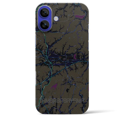 【丹波篠山（兵庫県）】地図柄iPhoneケース（バックカバータイプ）