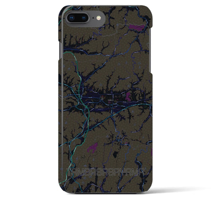 【丹波篠山（兵庫県）】地図柄iPhoneケース（バックカバータイプ）