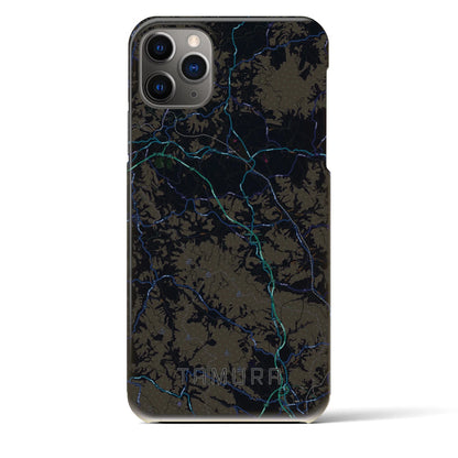 【田村（福島県）】地図柄iPhoneケース（バックカバータイプ）