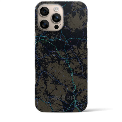 【田村（福島県）】地図柄iPhoneケース（バックカバータイプ）