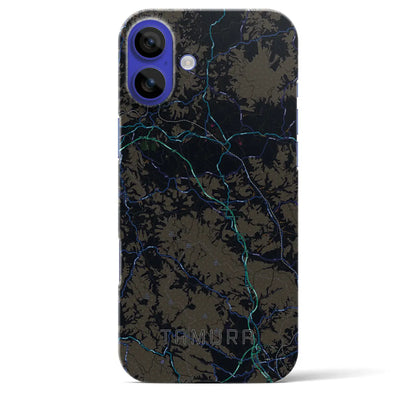 【田村（福島県）】地図柄iPhoneケース（バックカバータイプ）