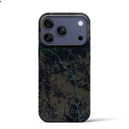 【田村（福島県）】地図柄iPhoneケース（バックカバータイプ）