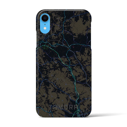 【田村（福島県）】地図柄iPhoneケース（バックカバータイプ）