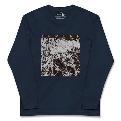 【田村（福島県）】地図柄ロングスリーブTシャツ