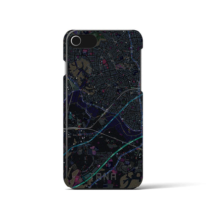 【田奈（神奈川県）】地図柄iPhoneケース（バックカバータイプ）