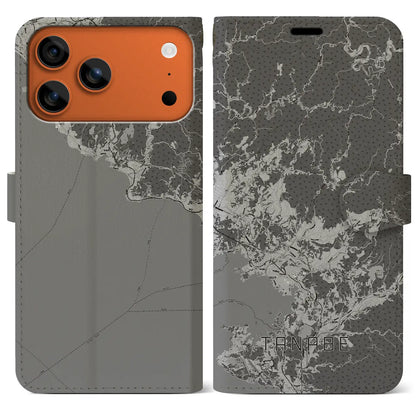 【田辺（和歌山県）】地図柄iPhoneケース（手帳タイプ）