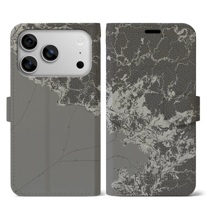 【田辺（和歌山県）】地図柄iPhoneケース（手帳タイプ）