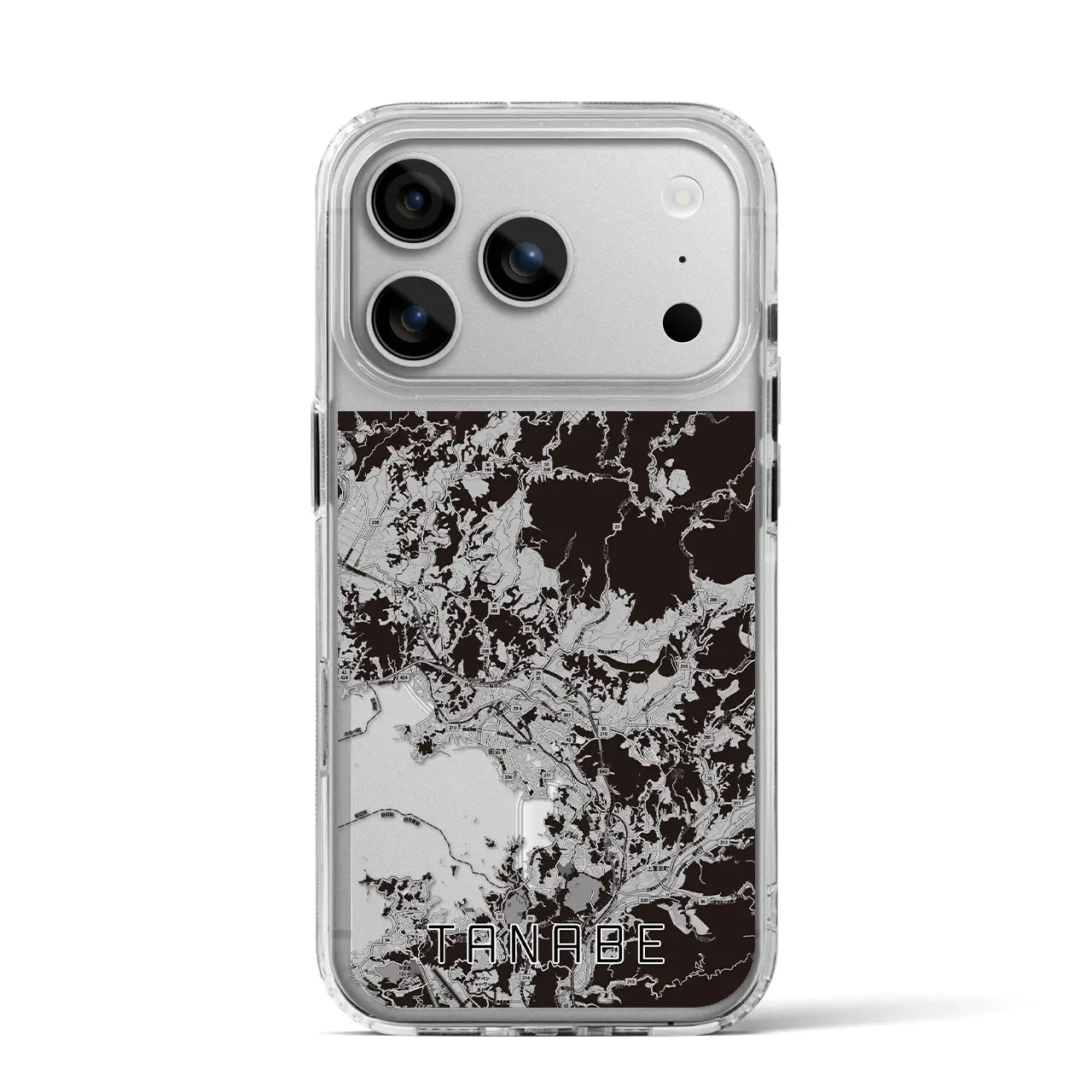 【田辺（和歌山県）】地図柄iPhoneケース（MagSafeタイプ）