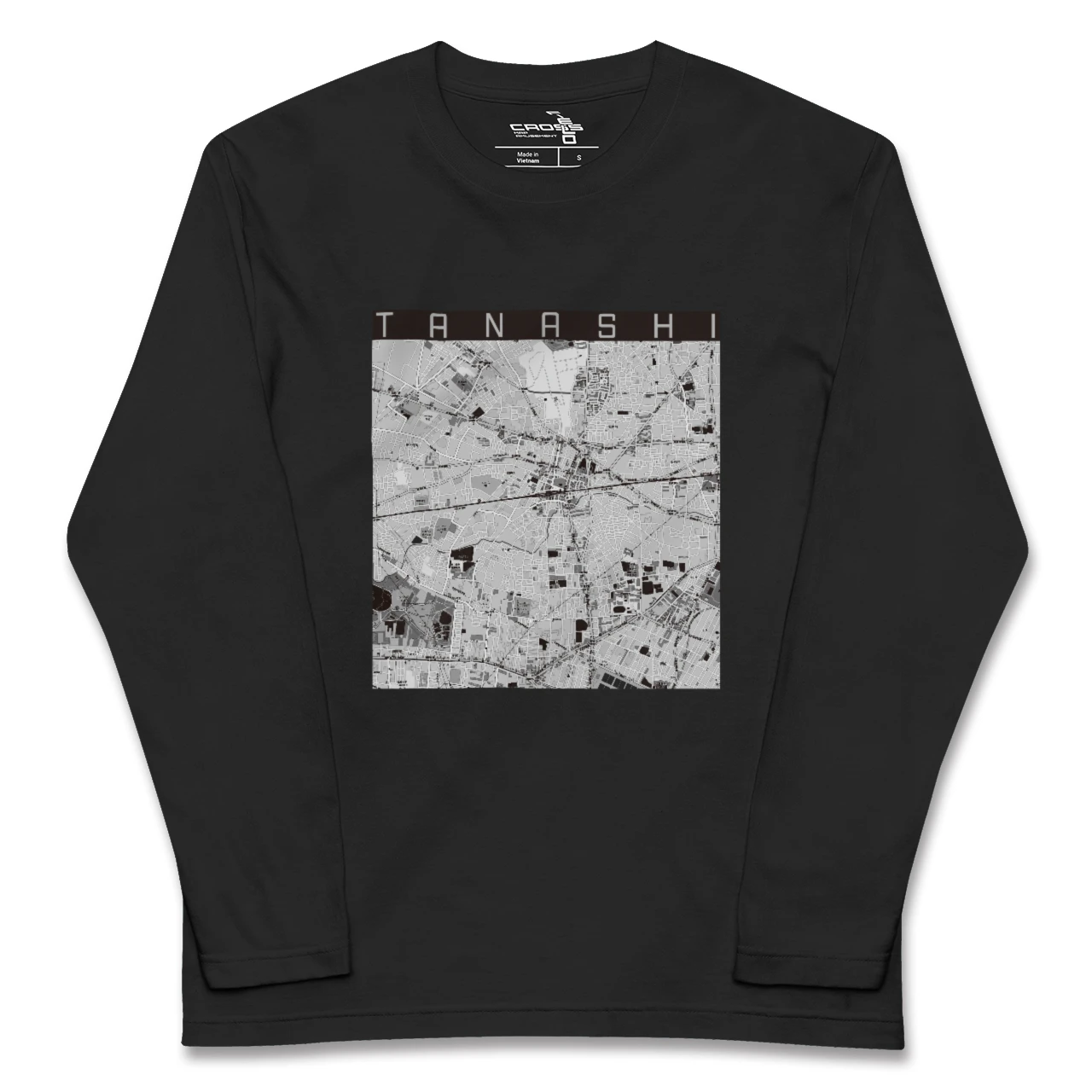 【田無（東京都）】地図柄ロングスリーブTシャツ