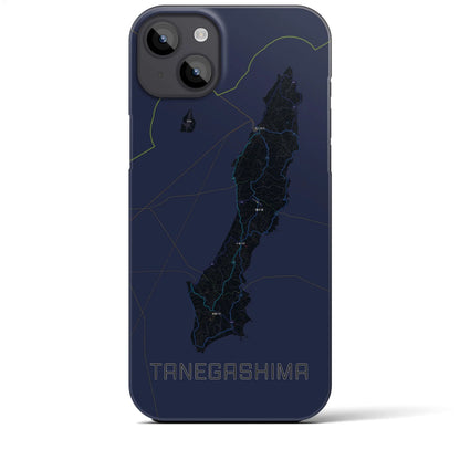 【種子島（鹿児島県）】地図柄iPhoneケース（バックカバータイプ）