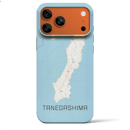 【種子島（鹿児島県）】地図柄iPhoneケース（バックカバータイプ）