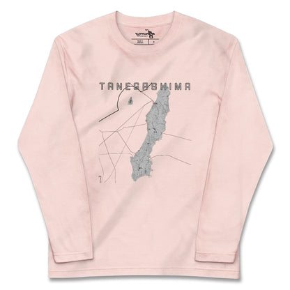【種子島（鹿児島県）】地図柄ロングスリーブTシャツ