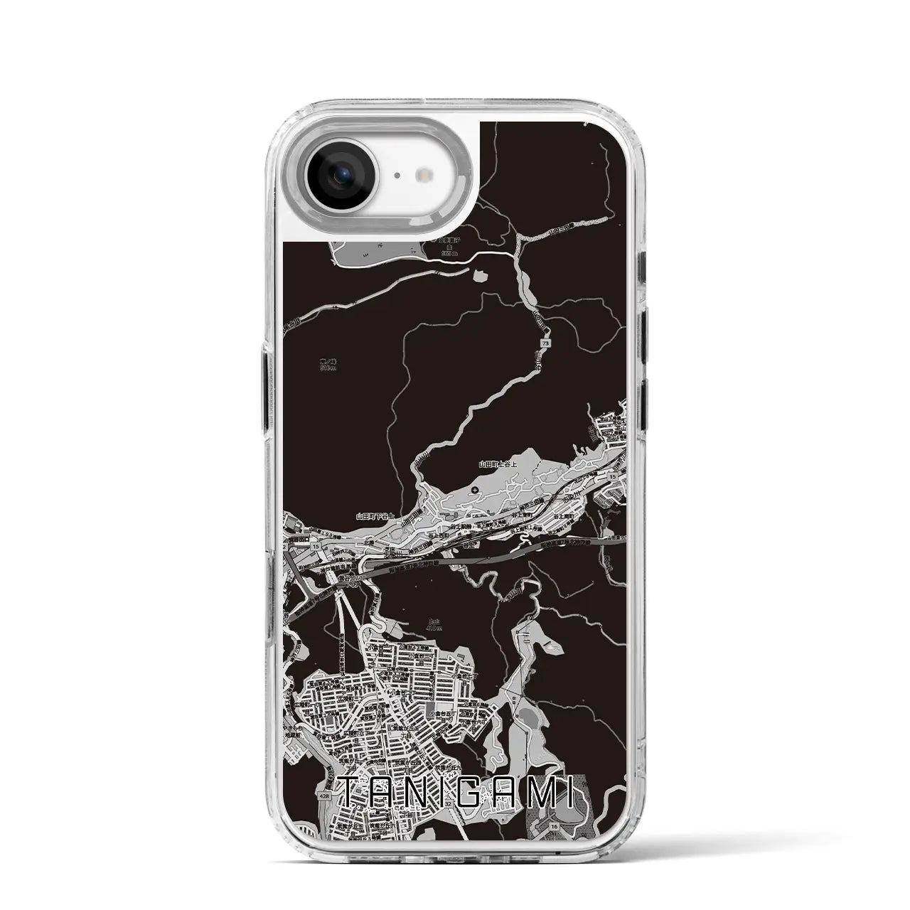【谷上（兵庫県）】地図柄iPhoneケース（MagSafeタイプ）