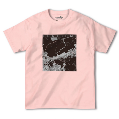 【谷上（兵庫県）】地図柄ヘビーウェイトTシャツ