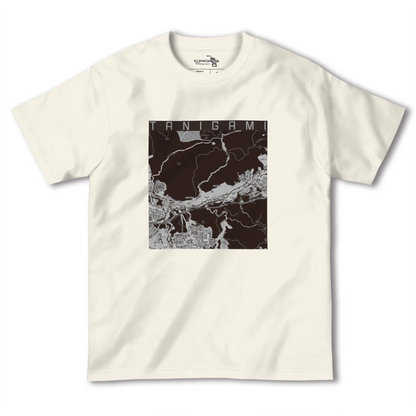 【谷上（兵庫県）】地図柄ヘビーウェイトTシャツ