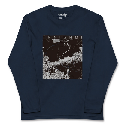 【谷上（兵庫県）】地図柄ロングスリーブTシャツ