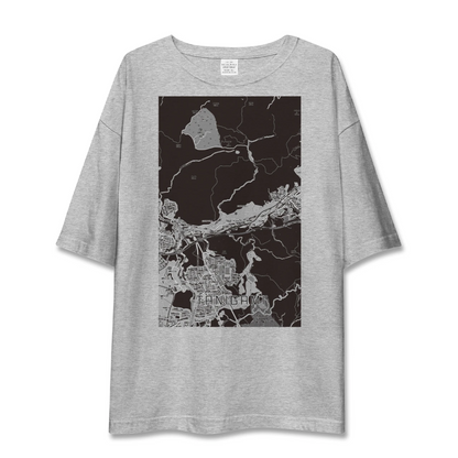 【谷上（兵庫県）】地図柄ビッグシルエットTシャツ