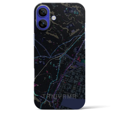 【谷山（鹿児島県）】地図柄iPhoneケース（バックカバータイプ）