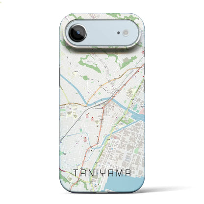 【谷山（鹿児島県）】地図柄iPhoneケース（バックカバータイプ）