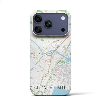 【谷山（鹿児島県）】地図柄iPhoneケース（バックカバータイプ）