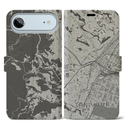 【谷山（鹿児島県）】地図柄iPhoneケース（手帳タイプ）